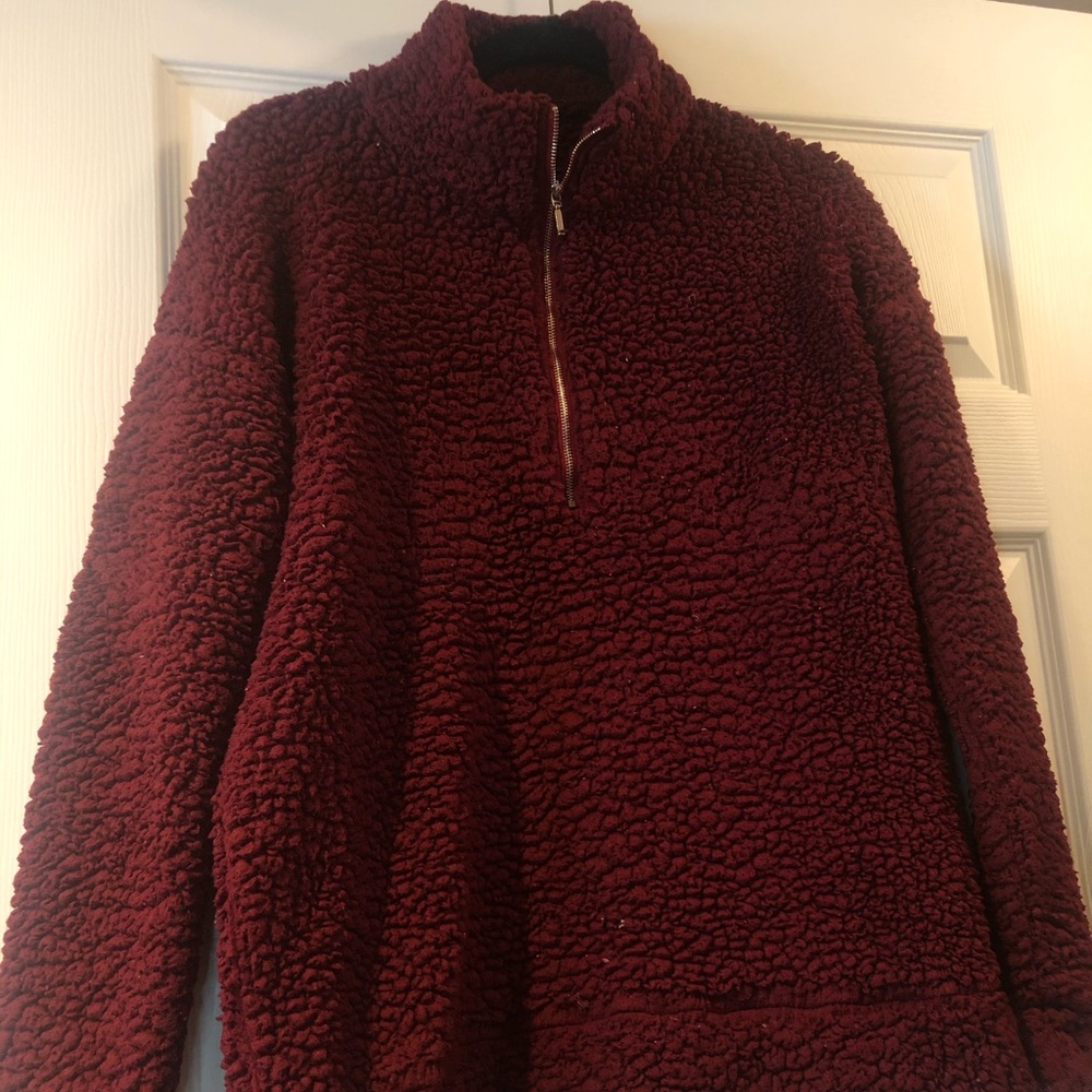 Fleece pullover